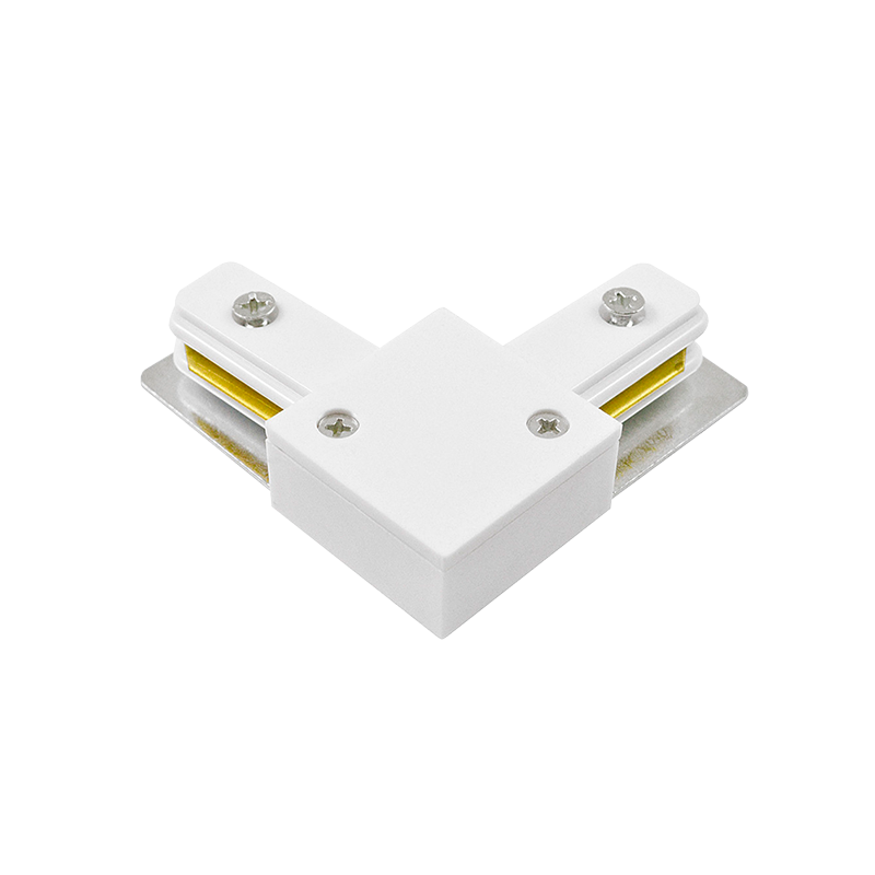 PTR CL-WH Коннектор белый L-обр.