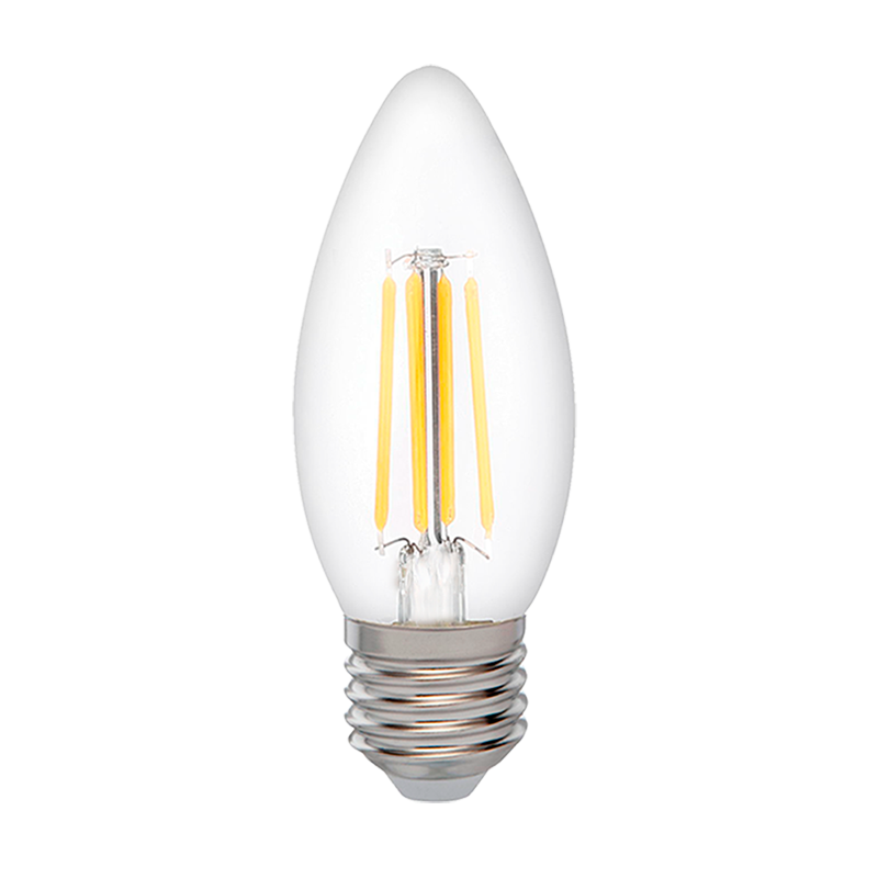 PLED OMNI C35 8w E27 3000K CL