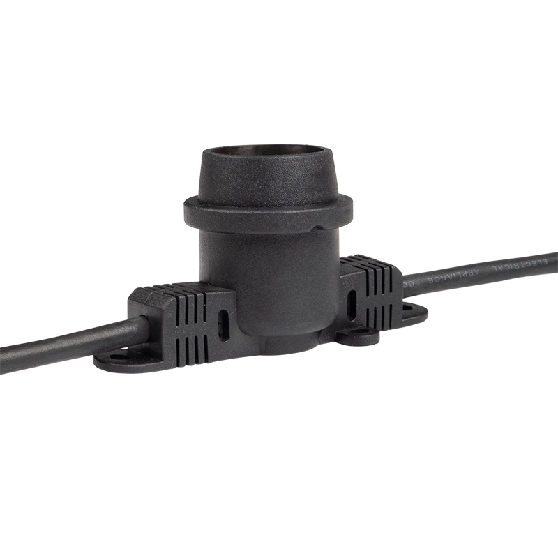 PBL-S20/L06+1.5 Black E27 IP65