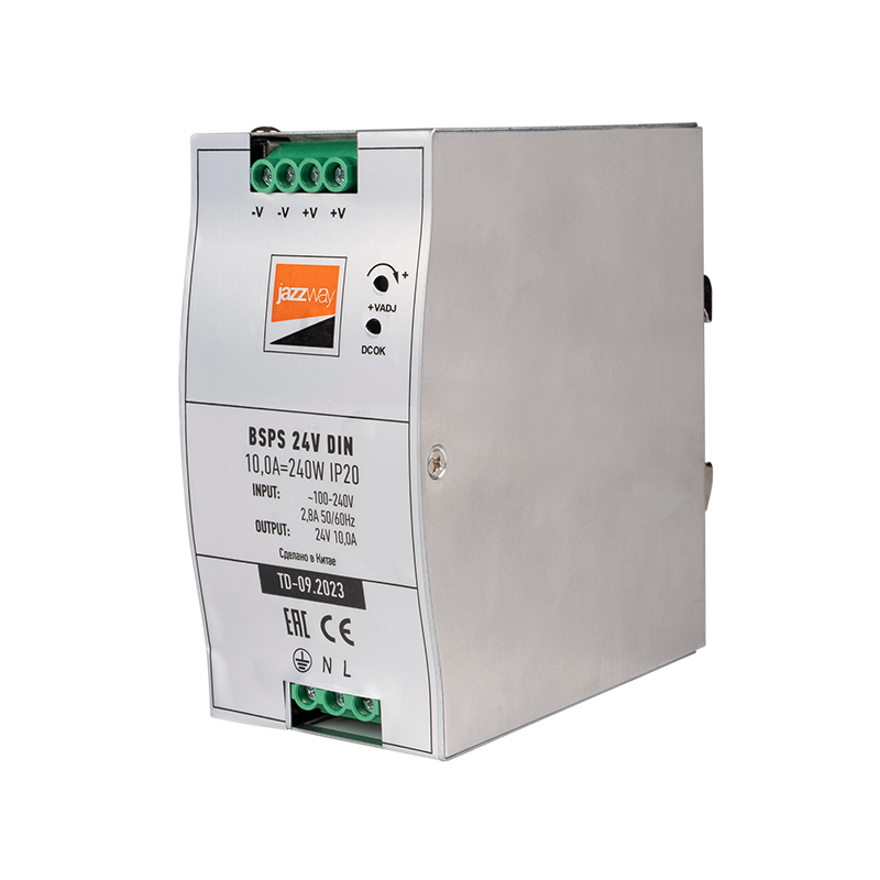 BSPS DIN 24V10.0A=240w IP20