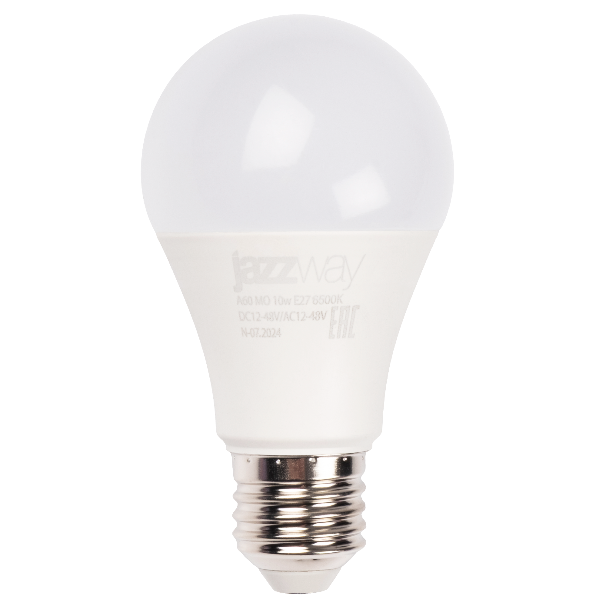 PLED-A60 МО 10w 6500K E27 DC12-48V/AC12-48V