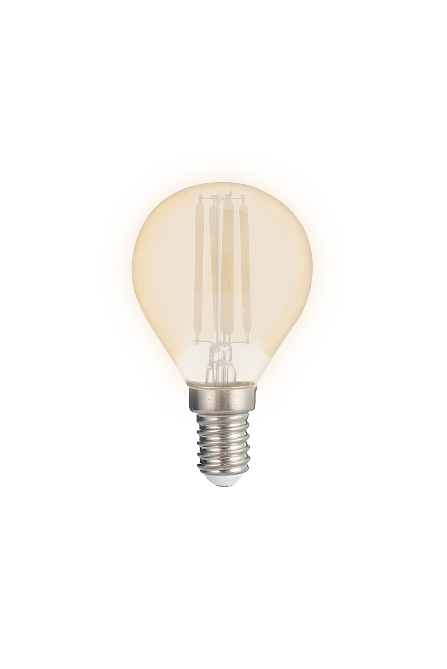 PLED OMNI G45 8w E14 4000K Gold