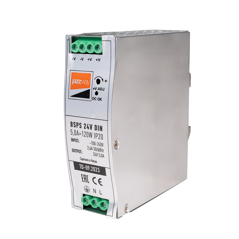 BSPS DIN 24V 5.0A=120w IP20