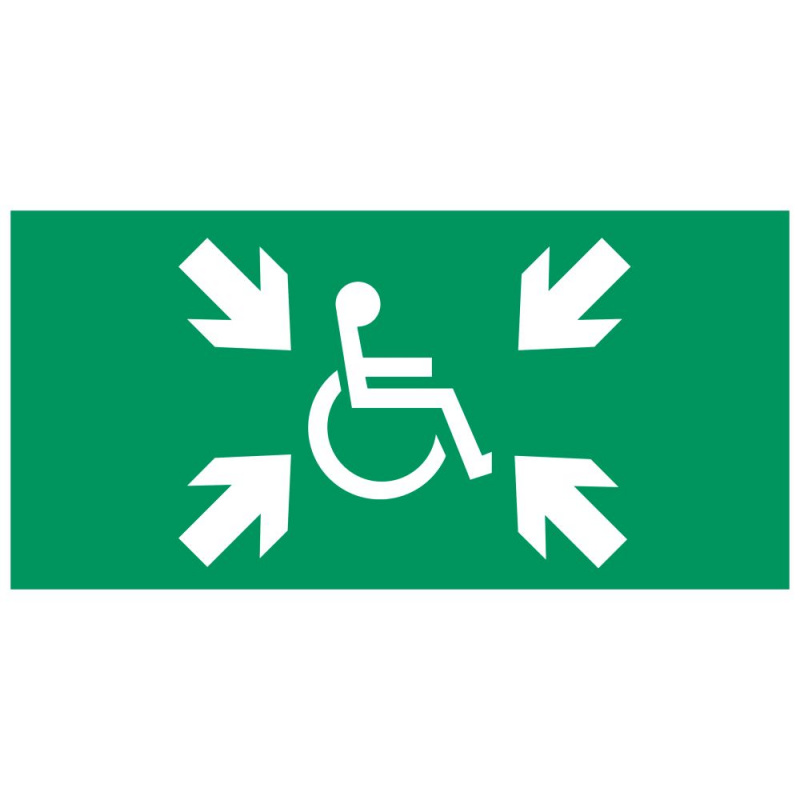 Аксессуар. Пиктограмма "Пункт сбора для инвалидов". Курсор