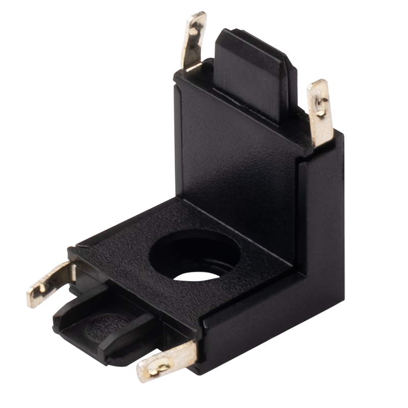 MTR16 CV-BL Коннектор черный V-обр.