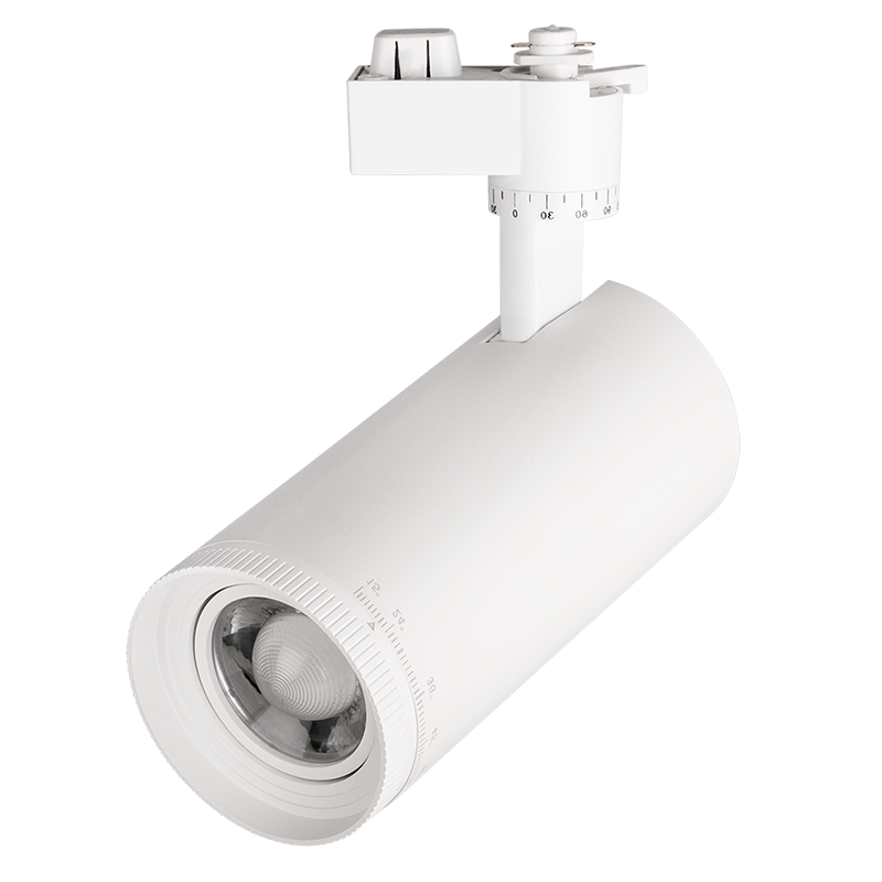 PTR 0728 ZOOM 28w 3000K 15-60° WH IP40