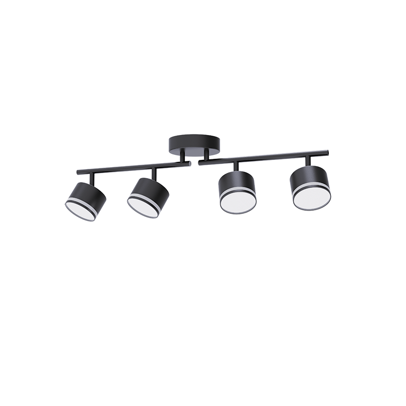 PCL 0804 4xGX53 BL 230V IP20