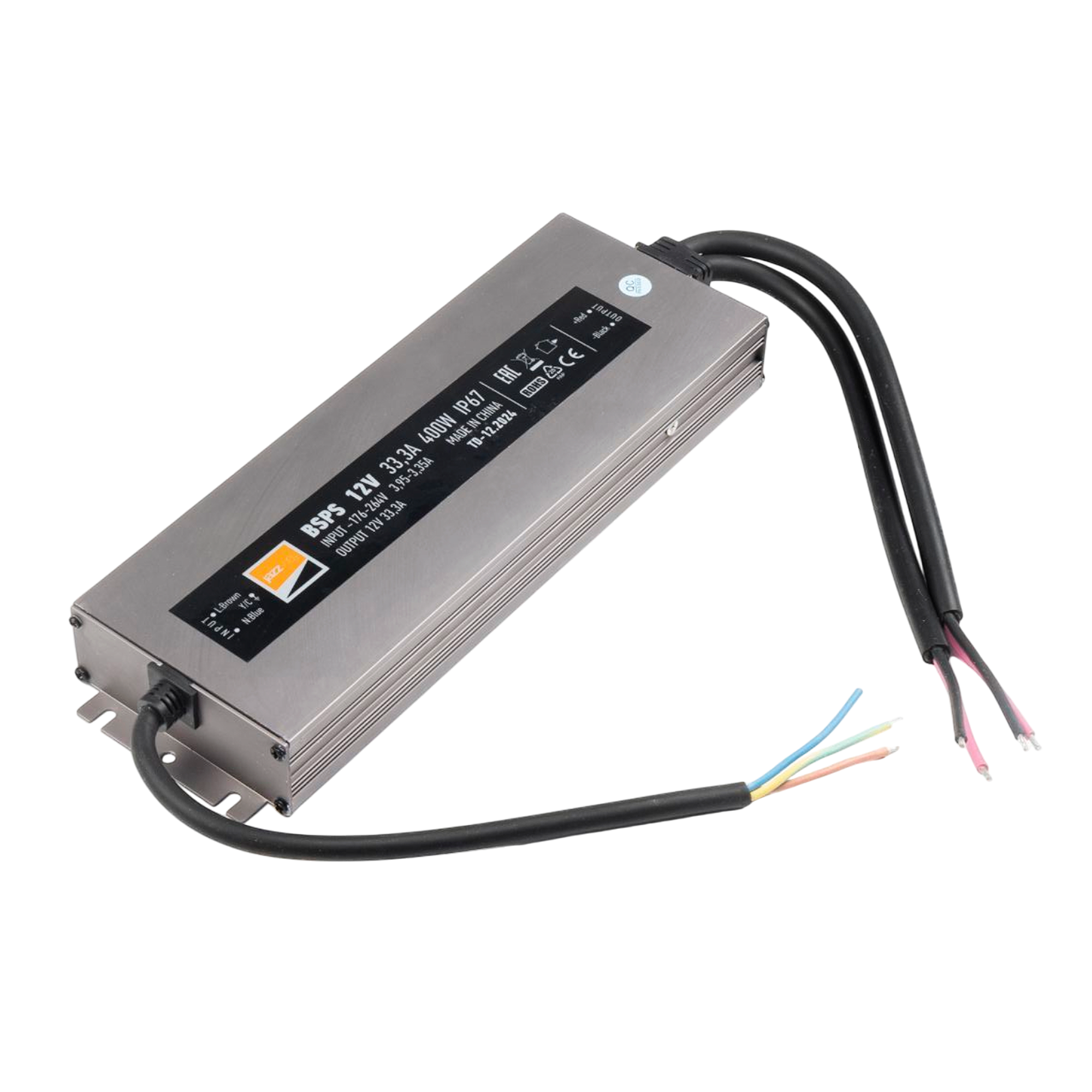 BSPS 12V 33.3A=400W IP67