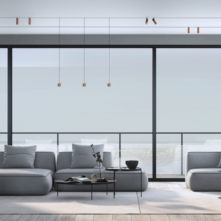 Slim Magnetic Умный трековый светильник 7W 2700-6500K Dim Cubo латунь 85070/01