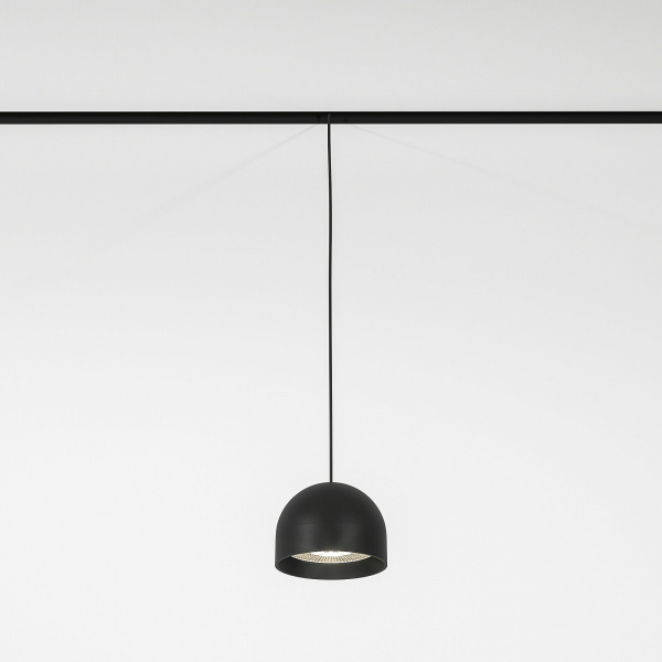 Slim Magnetic Трековый светильник 8W 4000K Uno черный 85126/01