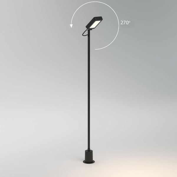 Светильник садово-парковый светодиодный Joli черный 35175/F черный