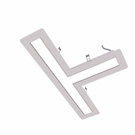 Соединитель L-fusion Office MG T/22.5/Д/840/03/O1-E6/220AC IP40 