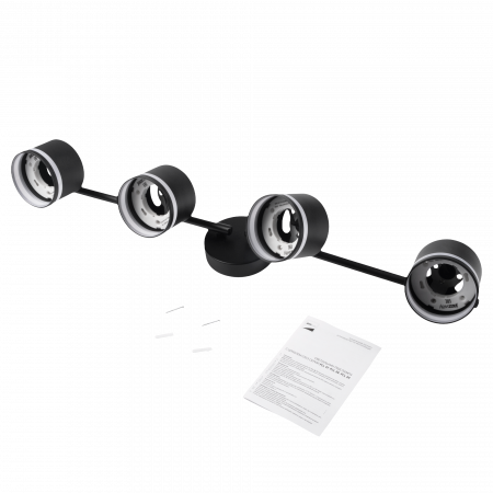 PCL 0804 4xGX53 BL 230V IP20