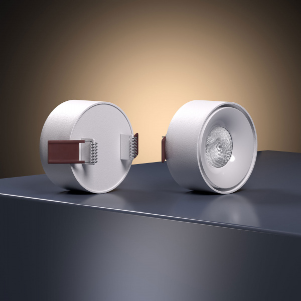 Светильник встраиваемый светодиодный Glam 10W 4000K белый 25095/LED