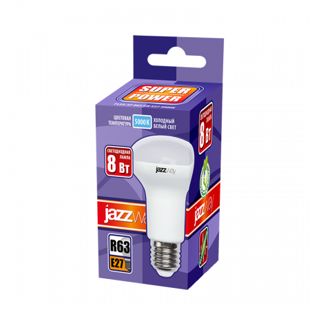 PLED-SP R63 8w E27 5000K
