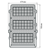 Прожектор светодиодный PFL-Sport 02 750w 5700K IP66