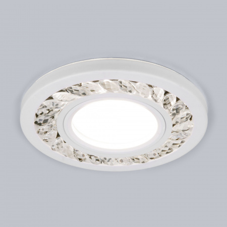 Точечный светодиодный светильник 8355 MR16 CL/WH прозрачный/белый