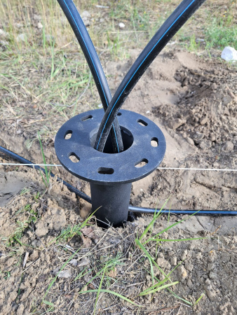 Закладная опора фундамента (ЗДФ), 1500х120х120мм