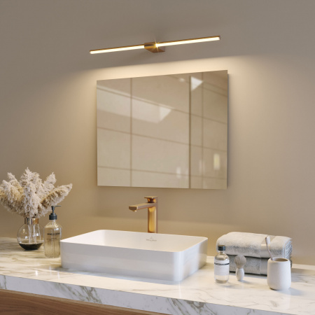 Светильник настенный светодиодный Luar 40125/LED латунь