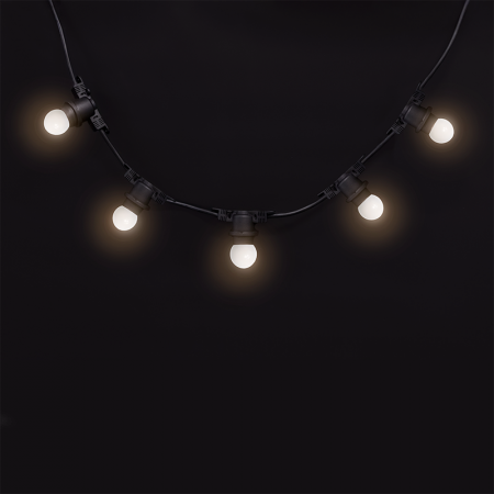 PBL-S80/L48+1.5 Black E27 IP65