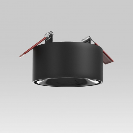 Светильник встраиваемый светодиодный Glam 10W 4000K черный 25095/LED