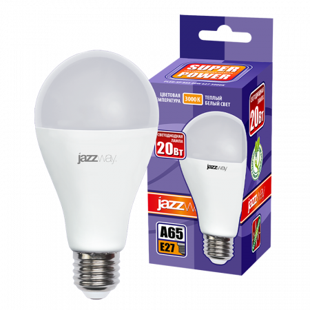 PLED-SP A65 20w E27 3000K