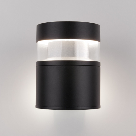 Уличный настенный светодиодный светильник IP54 1530 TECHNO LED  черный