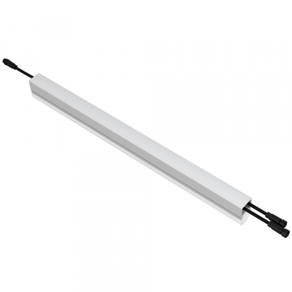 Модерн v2.0 10 600мм (18Вт/м) 48В DC 1 пикс. RGBW DMX CRI80 3000К Опал (Профиль, транзитное штепсельное соединение)