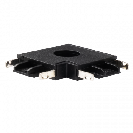 MTR16 CL-BL Коннектор черный L-обр.