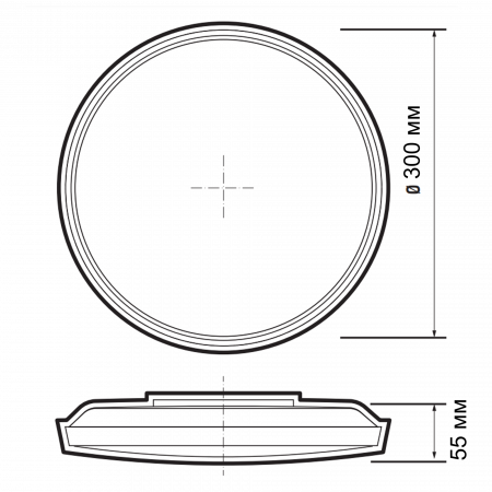 PPB OPAL 36W 4000K BL IP20
