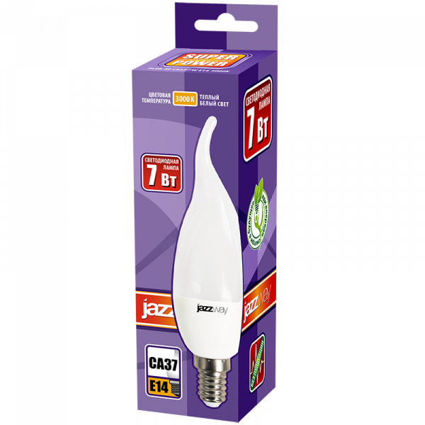 PLED-SP CA37 7w E14 3000K