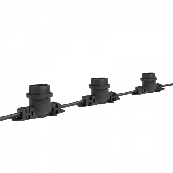 PBL-S40/L12+1.5 Black E27 IP65