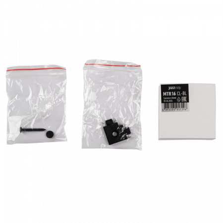 MTR16 CL-BL Коннектор черный L-обр.