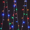 Новогодняя гирлянда нить мульти с эффектом мерцания 20м IP65 400-102