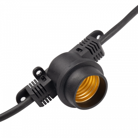 PBL-S40/L12+1.5 Black E27 IP65