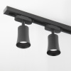 Basic System Трековый светильник GU10 Vetro Черный MRL 1001
