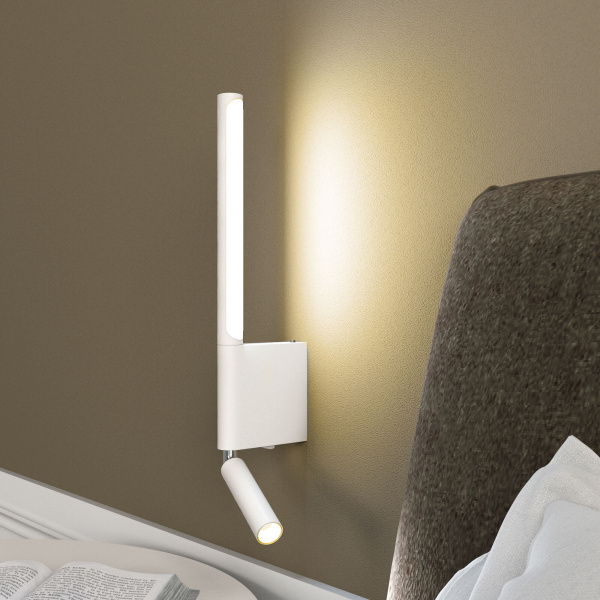 Светильник настенный светодиодный Sarca LED белый 4000К 40111/LED белый