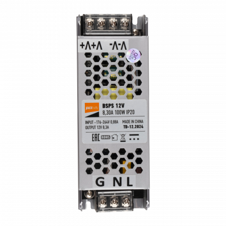 BSPS 12V8,30A=100w IP20