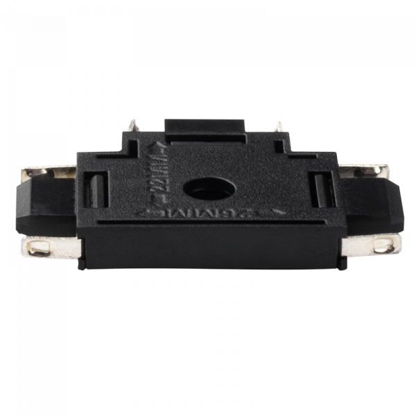 MTR16 CT-BL Коннектор черный T-обр.