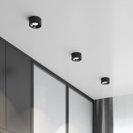 Светильник встраиваемый светодиодный Glam 10W 4000K черный 25095/LED