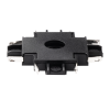 MTR16 CX-BL Коннектор черный X-обр.
