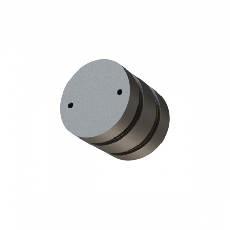 Slim Magnetic Коннектор круглый шарнирный для накладного шинопровода чёрный 85010/00