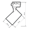 PTR 0740 40w 4000K 24° WH IP40