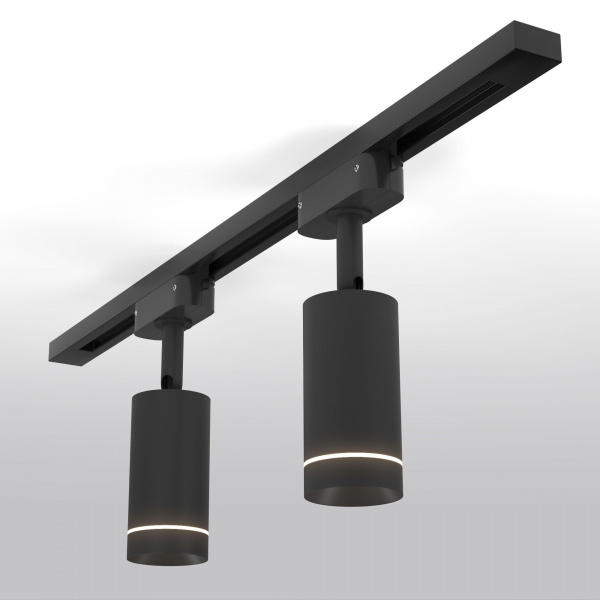 Basic System Трековый светильник 7W 4200K Glory Черный LTB39