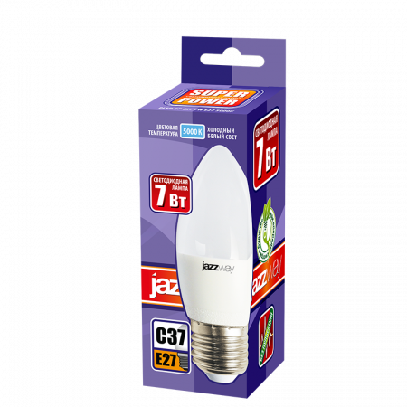 PLED-SP C37 7w E27 5000K