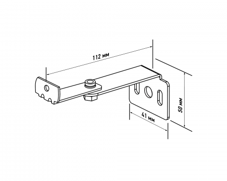 Кронштейн для светильников PPI-03