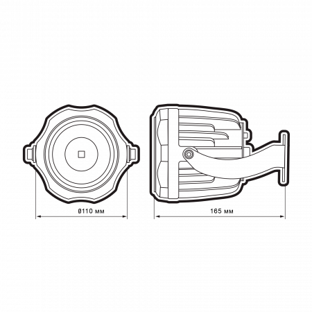 PWW 20W 20° 6500K GR IP65