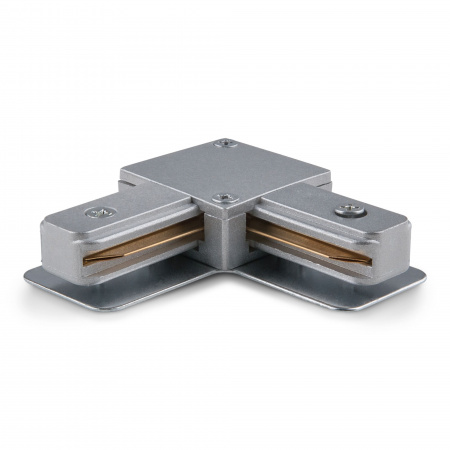 Basic System Коннектор угловой для шинопровода серебристый TRC-1-1-L-CH