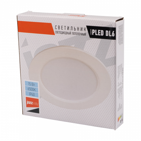 PLED DL6 15w 6500K WH IP40