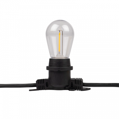 PBL-S40/L12+1.5 Black E27 IP65